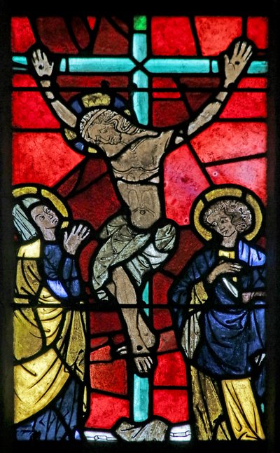 Niederhaslach, Iglesia de San Juan Bautista, c.1300 de French School